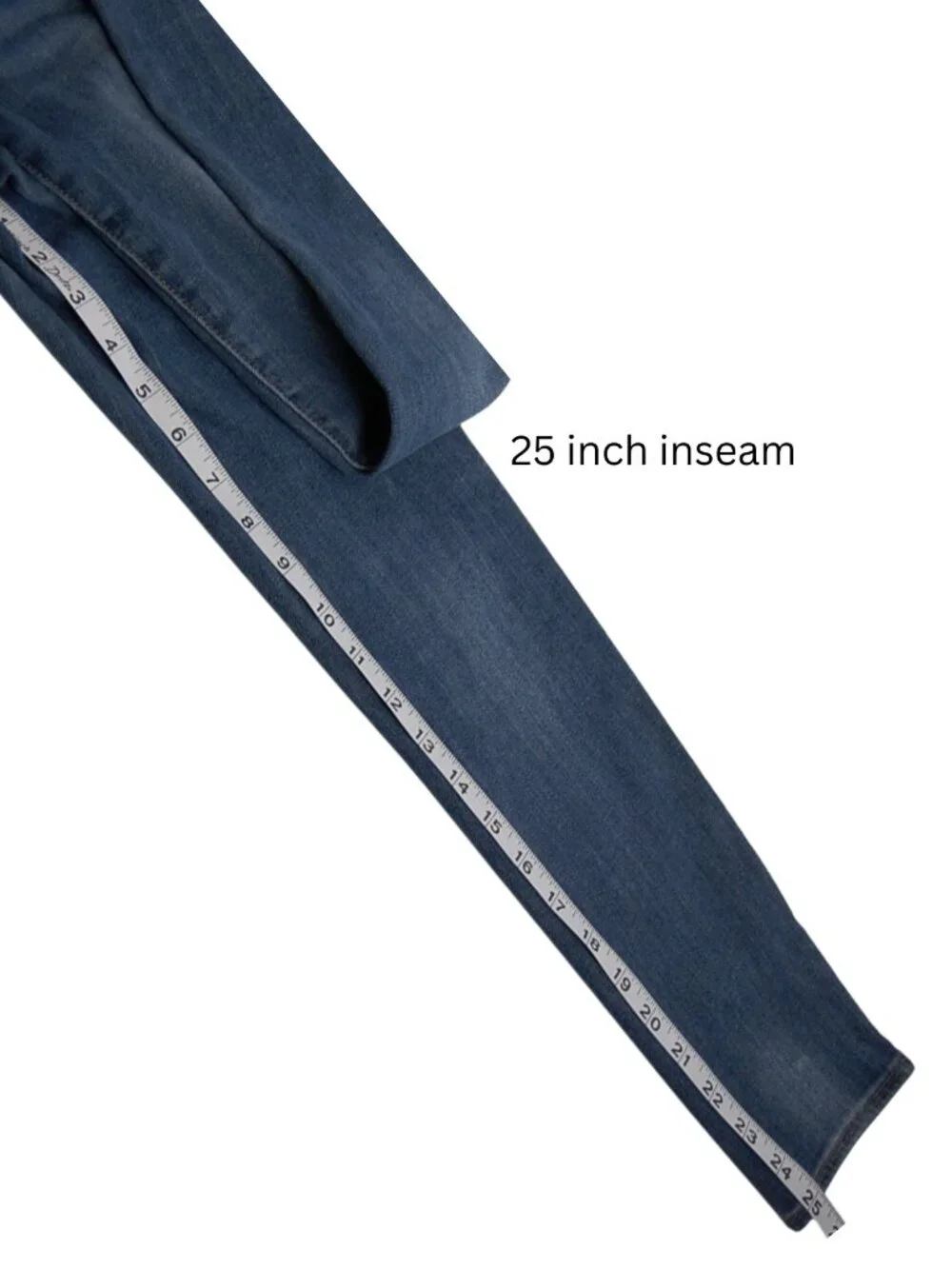 Driftwood Jackie Skinny Jeans W25 L28   Medium Wash Stretch Ankle Denim Boutique - Picture 10 of 15